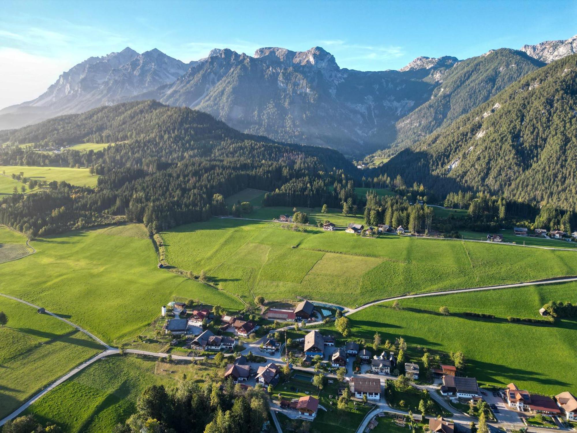 Linarhof Apartment Urlaub Am Bio Bauernhof Haus im Ennstal Εξωτερικό φωτογραφία